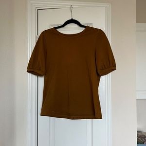 Madewell Puffed Sleeve Shirt